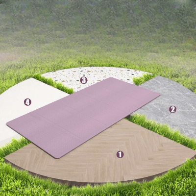 Tapis de Yoga - DualSidedMat™ - Violet - Osmose Boutik'